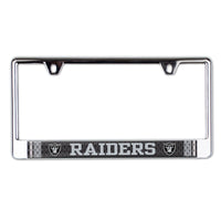 Las Vegas Raiders JERSEY Lic Plate Frame B/O Printed