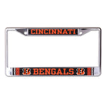 Cincinnati Bengals Lic Plt Frame S/L Printed
