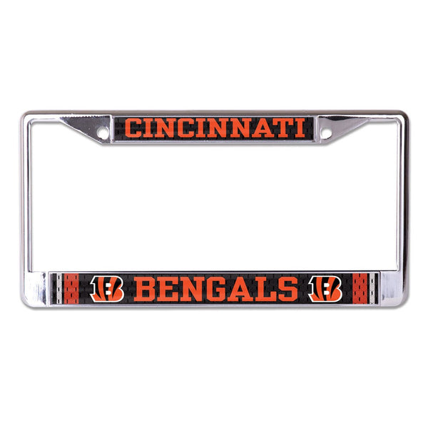 Cincinnati Bengals Lic Plt Frame S/L Printed