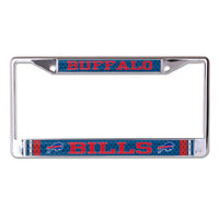 Buffalo Bills JERSEY Lic Plt Frame S/L Printed
