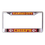 Kansas City Chiefs JERSEY Lic Plt Frame S/L Printed