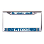 Detroit Lions JERSEY Lic Plt Frame S/L Printed