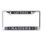 Las Vegas Raiders Lic Plt Frame S/L Printed