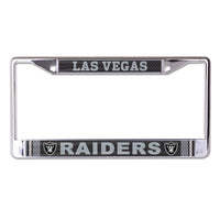 Las Vegas Raiders Lic Plt Frame S/L Printed