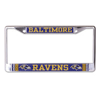 Baltimore Ravens JERSEY Lic Plt Frame S/L Printed