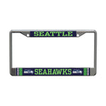 Seattle Seahawks JERSEY Lic Plt Frame S/L Printed