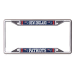 New England Patriots JERSEY Lic Plt Frame S/S Printed