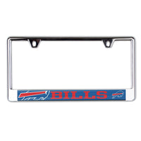 Buffalo Bills MEGA Lic Plate Frame B/O Printed