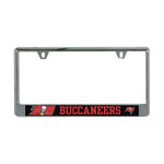 Tampa Bay Buccaneers MEGA Lic Plate Frame B/O Printed