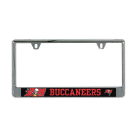 Tampa Bay Buccaneers MEGA Lic Plate Frame B/O Printed