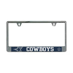 Dallas Cowboys MEGA Lic Plate Frame B/O Printed