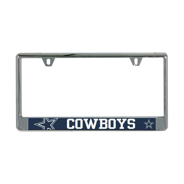 Dallas Cowboys MEGA Lic Plate Frame B/O Printed