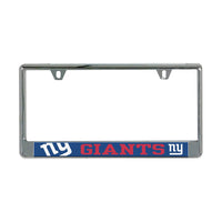 New York Giants MEGA Lic Plate Frame B/O Printed