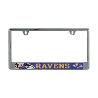 Baltimore Ravens MEGA Lic Plate Frame B/O Printed