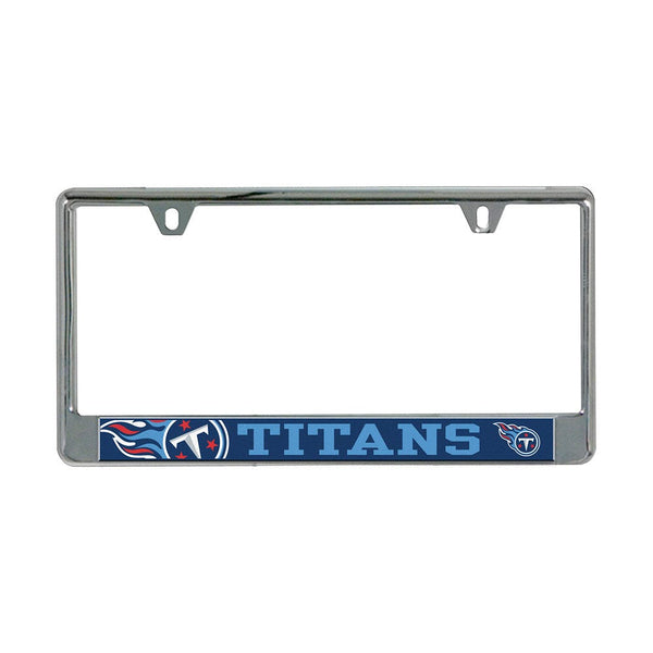 Tennessee Titans MEGA Lic Plate Frame B/O Printed
