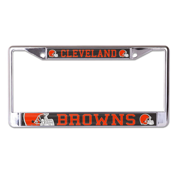 Cleveland Browns Lic Plt Frame S/L Printed