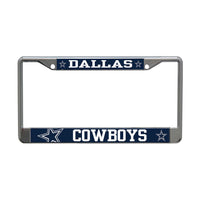 Dallas Cowboys MEGA Lic Plt Frame S/L Printed