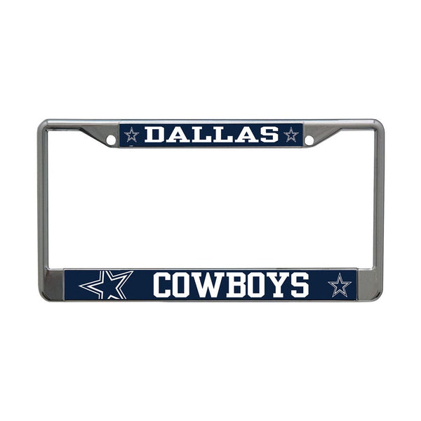 Dallas Cowboys MEGA Lic Plt Frame S/L Printed