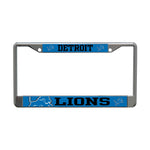 Detroit Lions MEGA Lic Plt Frame S/L Printed