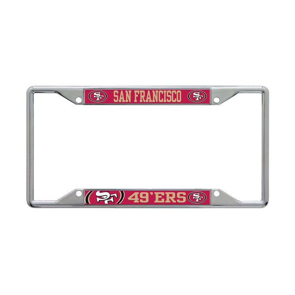 San Francisco 49ers MEGA Lic Plt Frame S/S Printed