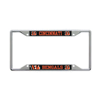 Cincinnati Bengals MEGA Lic Plt Frame S/S Printed