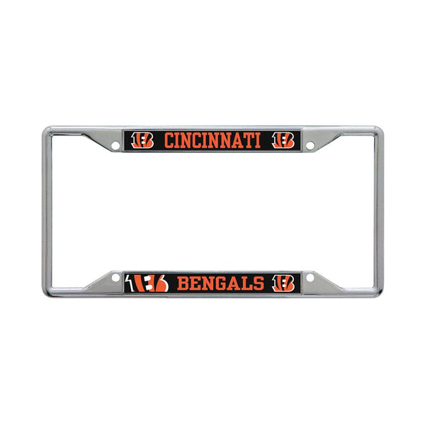 Cincinnati Bengals MEGA Lic Plt Frame S/S Printed