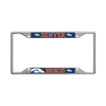 Denver Broncos MEGA Lic Plt Frame S/S Printed