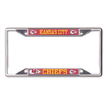 Kansas City Chiefs MEGA Lic Plt Frame S/S Printed