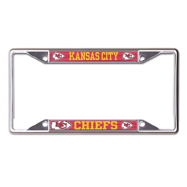 Kansas City Chiefs MEGA Lic Plt Frame S/S Printed