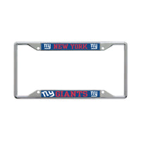 New York Giants MEGA Lic Plt Frame S/S Printed