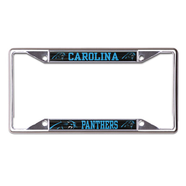 Carolina Panthers MEGA Lic Plt Frame S/S Printed