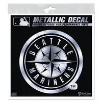 Seattle Mariners Decal Metallic 6" x 6"