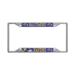 Baltimore Ravens MEGA Lic Plt Frame S/S Printed