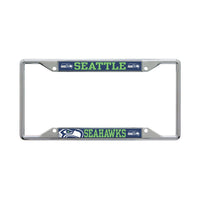 Seattle Seahawks MEGA Lic Plt Frame S/S Printed