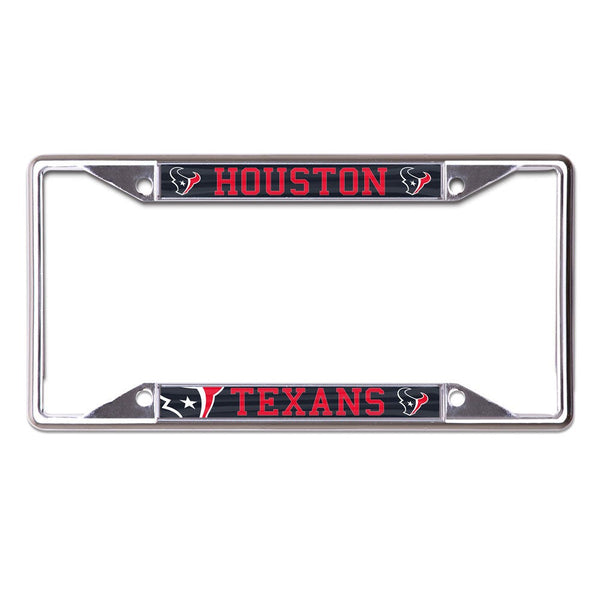 Houston Texans Lic Plt Frame S/S Printed