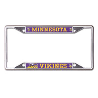 Minnesota Vikings MEGA Lic Plt Frame S/S Printed