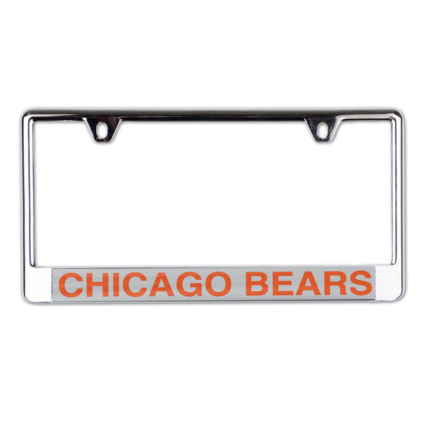 Chicago Bears Lic Plate Frame B/O Printed