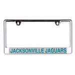 Jacksonville Jaguars Lic Plate Frame B/O Printed