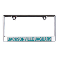 Jacksonville Jaguars Lic Plate Frame B/O Printed
