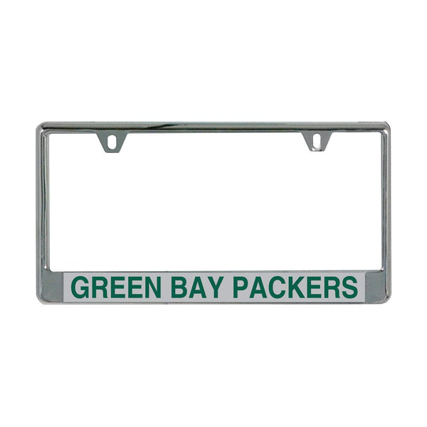 Green Bay Packers Lic Plate Frame B/O Printed