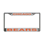 Chicago Bears METALLIC Lic Plt Frame S/L Printed