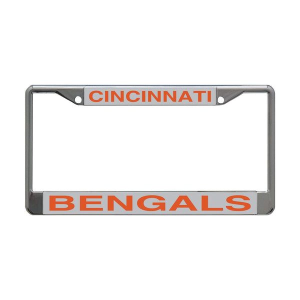 Cincinnati Bengals Lic Plt Frame S/L Printed