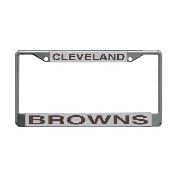 Cleveland Browns Lic Plt Frame S/L Printed