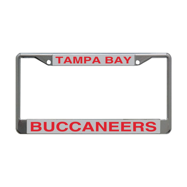 Tampa Bay Buccaneers Lic Plt Frame S/L Printed