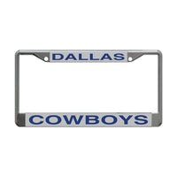 Dallas Cowboys Lic Plt Frame S/L Printed