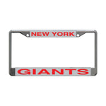 New York Giants Lic Plt Frame S/L Printed