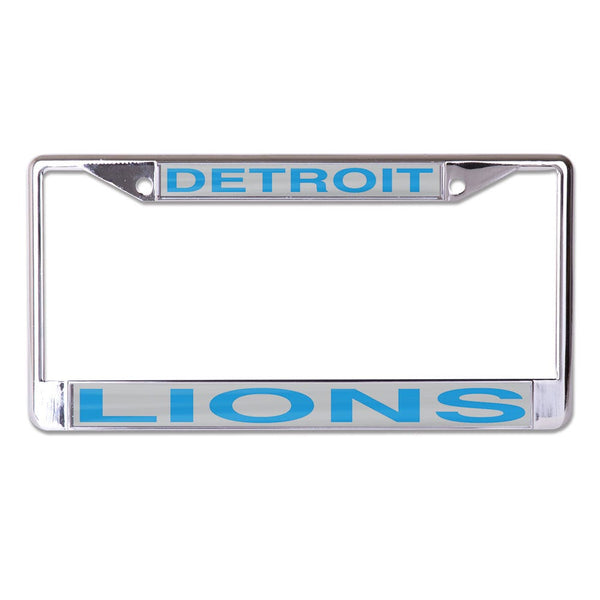 Detroit Lions Lic Plt Frame S/L Printed
