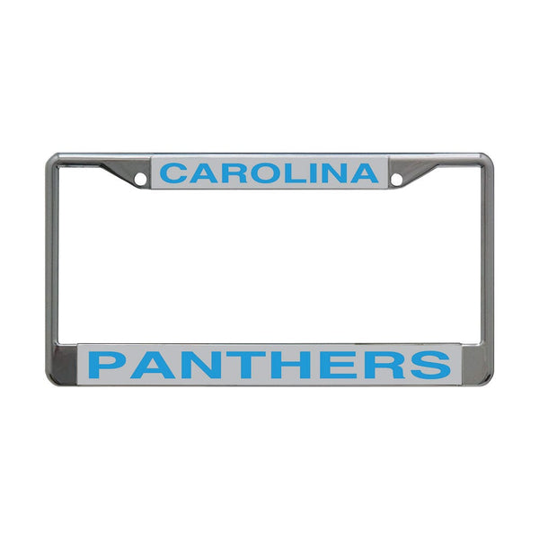 Carolina Panthers Lic Plt Frame S/L Printed