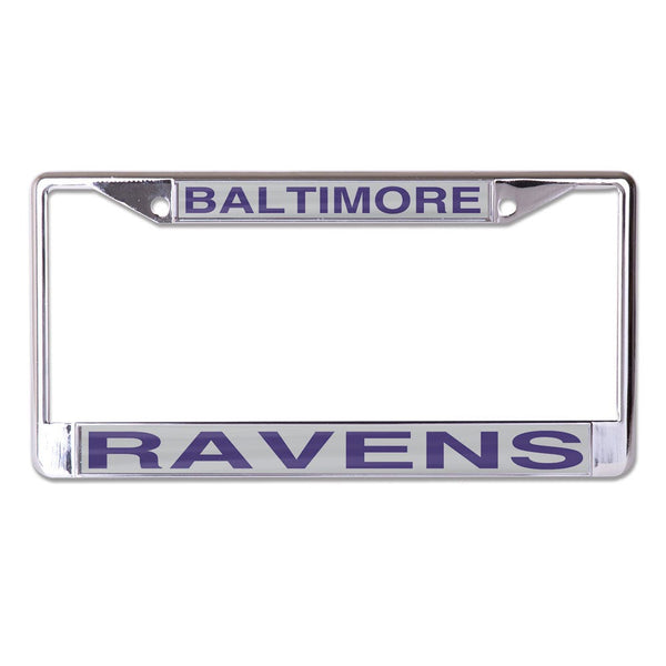 Baltimore Ravens Lic Plt Frame S/L Printed