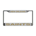 New Orleans Saints Lic Plt Frame S/L Printed